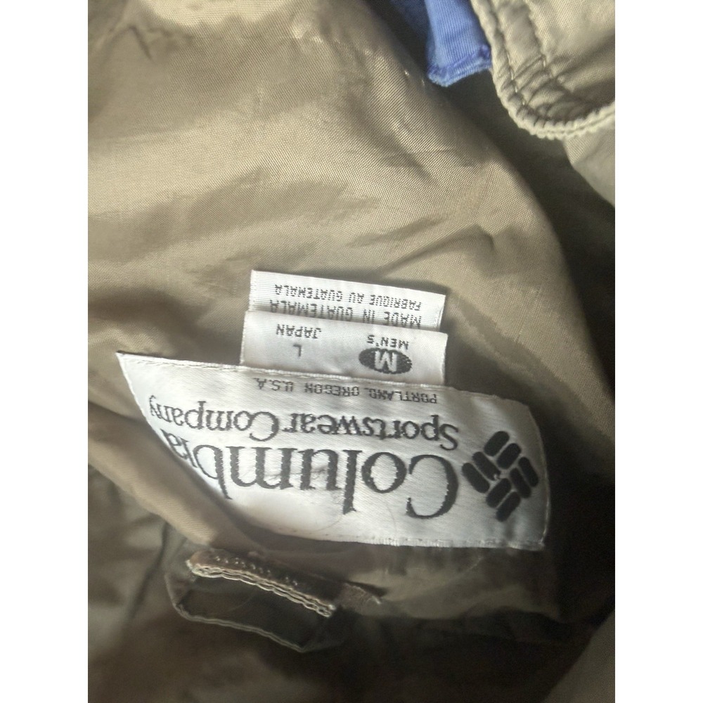 Columbia Sportswear Boulder Ridge Jacket Mens Large Gray Blue Coat - Picture 3 of 7